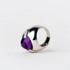 Amethyst Cabochon Ring by Versace
